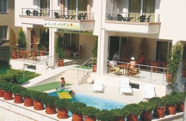 Zeytin Apart Hotel Çeşme Exterior foto